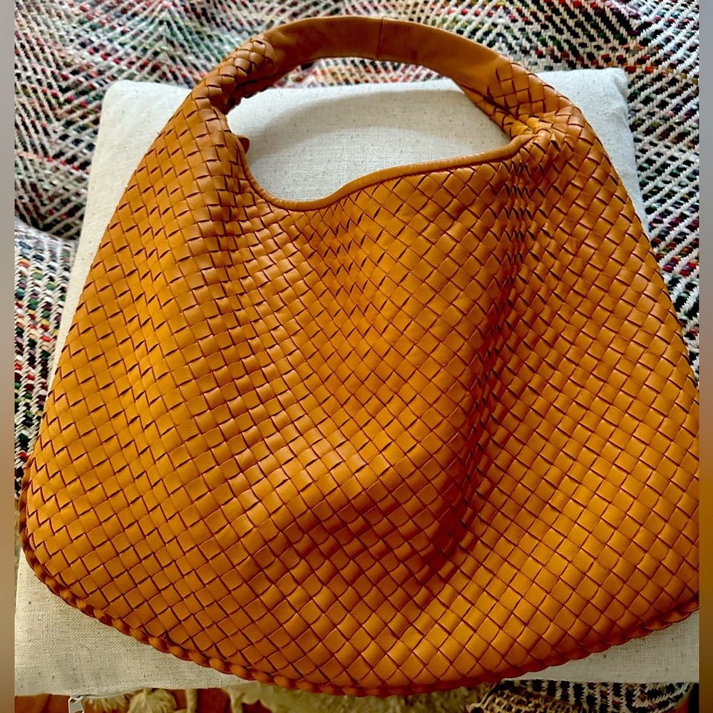 Bottega Veneta Nappa Intrecciato Large Veneta Hobo